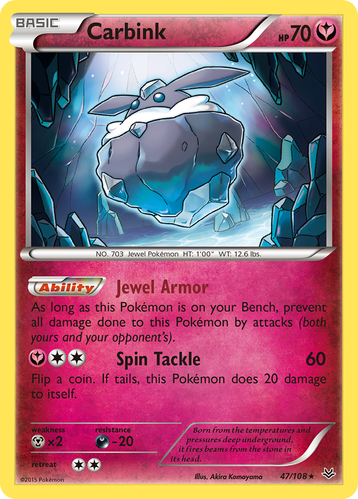 Roaring Skies Carbink #47/108