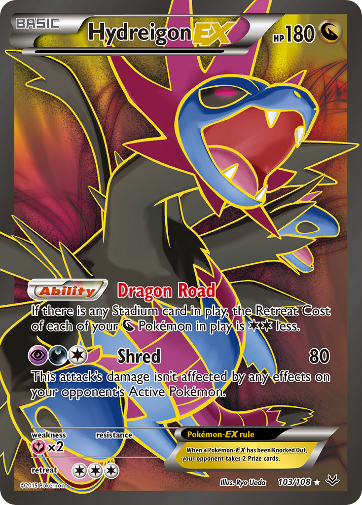 Roaring Skies Hydreigon EX #103/108