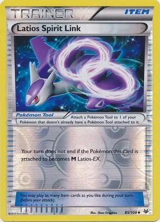 Roaring Skies Latios Spirit Link #85/108 reverse holo