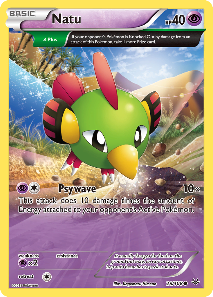 Roaring Skies Natu #28/108