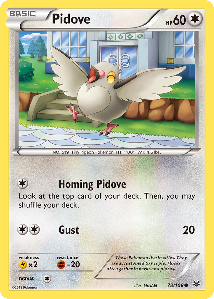 Roaring Skies Pidove #78/108