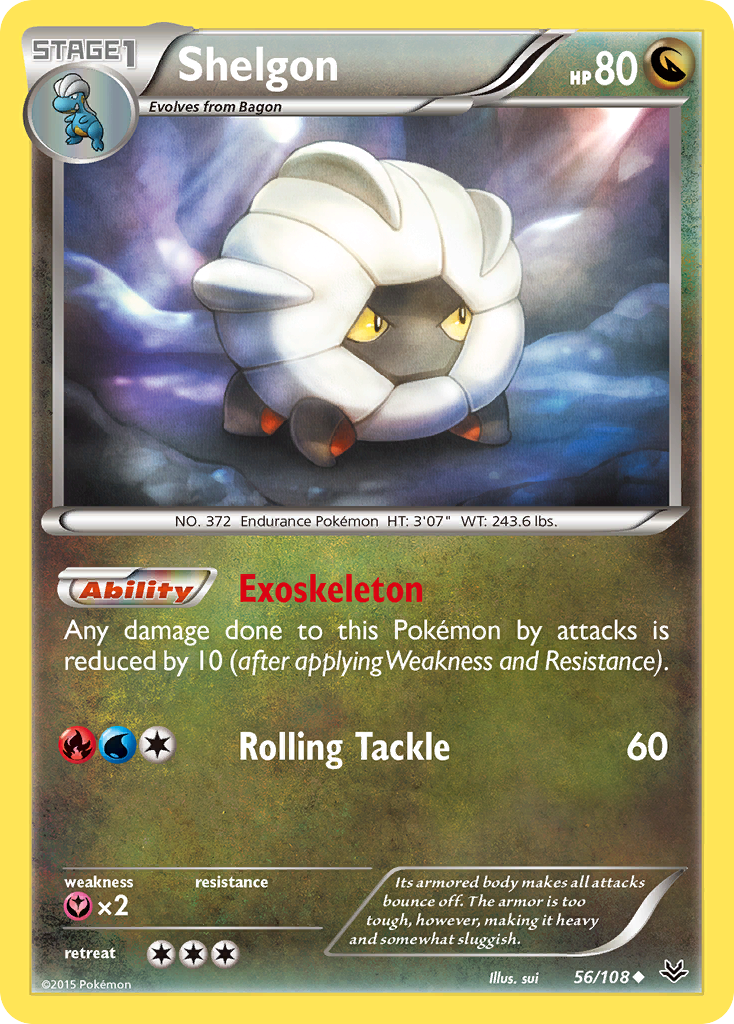 Roaring Skies Shelgon #56/108