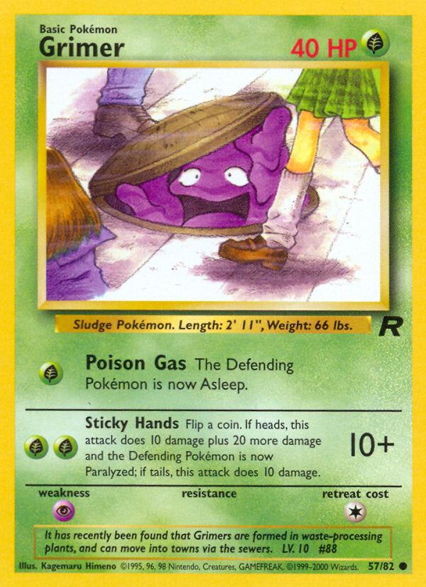 Rocket set Grimer #57/82 unlimited