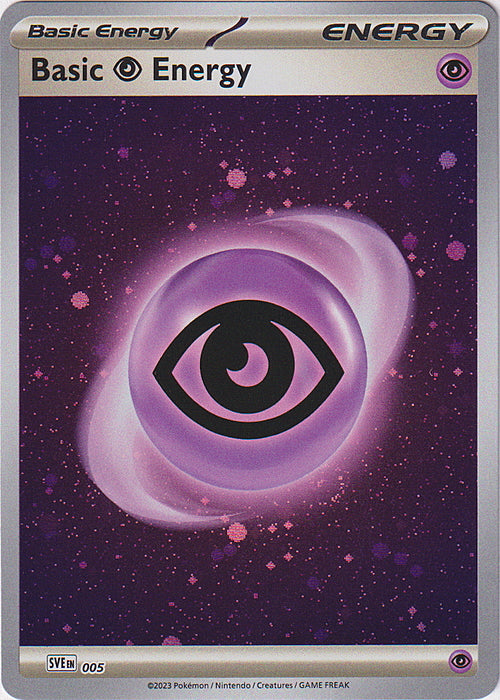 Scarlet & Violet Basic Cosmos Holo Psychic Energy #5