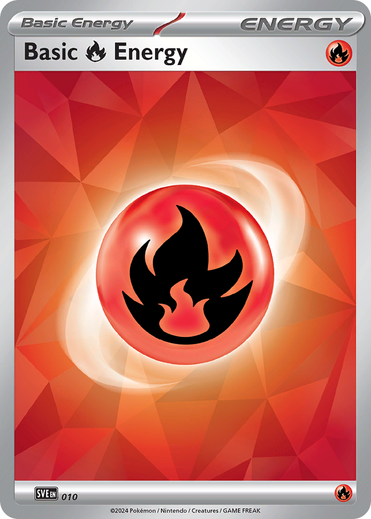 Scarlet & Violet Basic Fire Energy #10