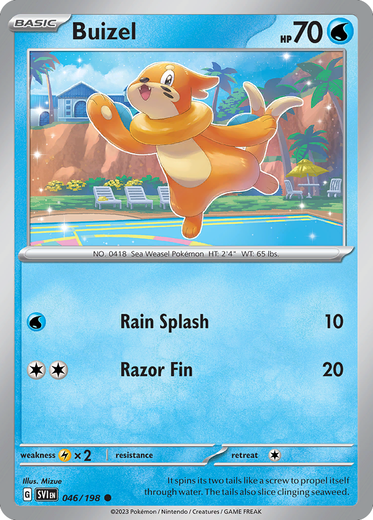 Scarlet & Violet Buizel #46/198