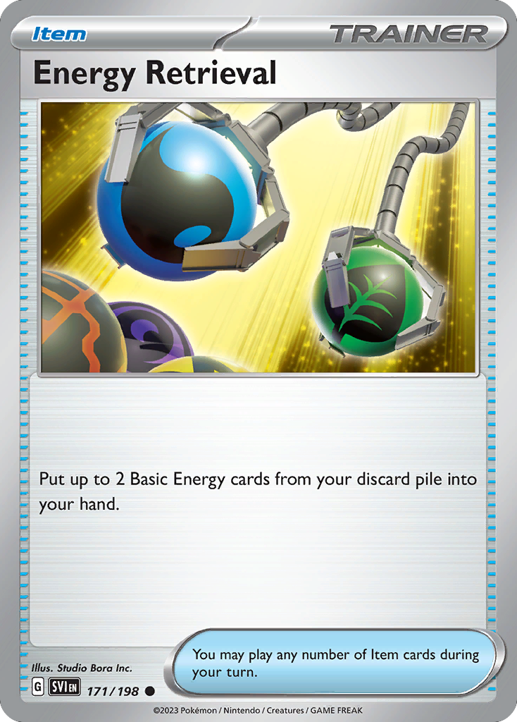 Scarlet & Violet Energy Retrieval #171/198
