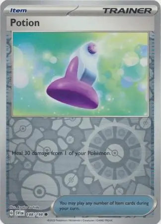 Scarlet & Violet Potion #188/198 reverse holo