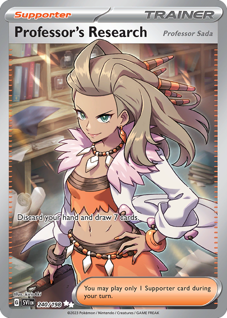 Scarlet & Violet Professor’s Research [Professor Sada] #240/198