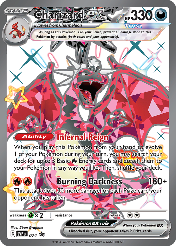Scarlet & Violet Promo Charizard ex #74
