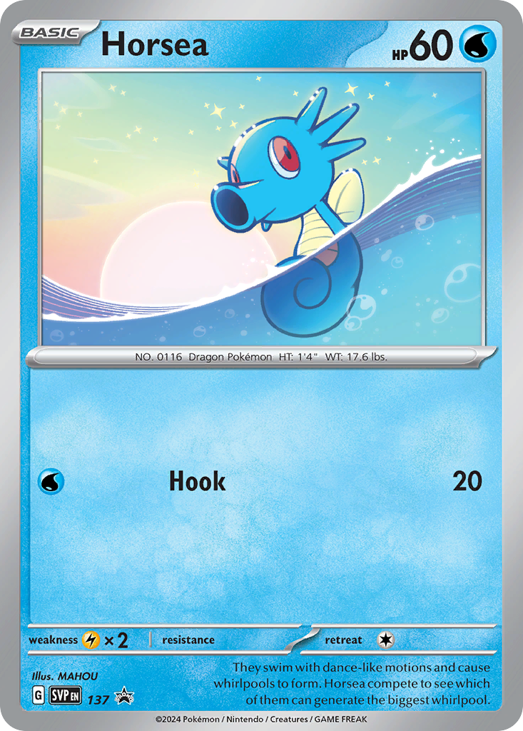 Scarlet & Violet Promo Horsea #137