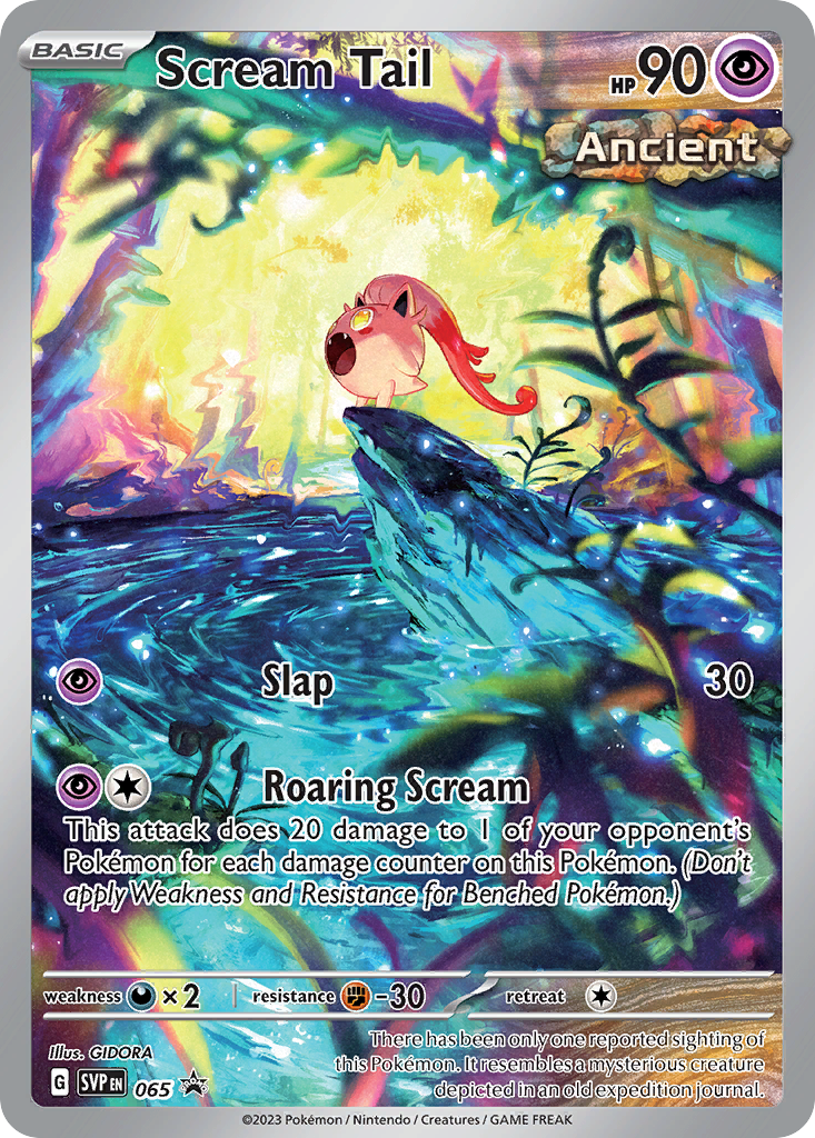 Scarlet & Violet Promo Scream Tail #65