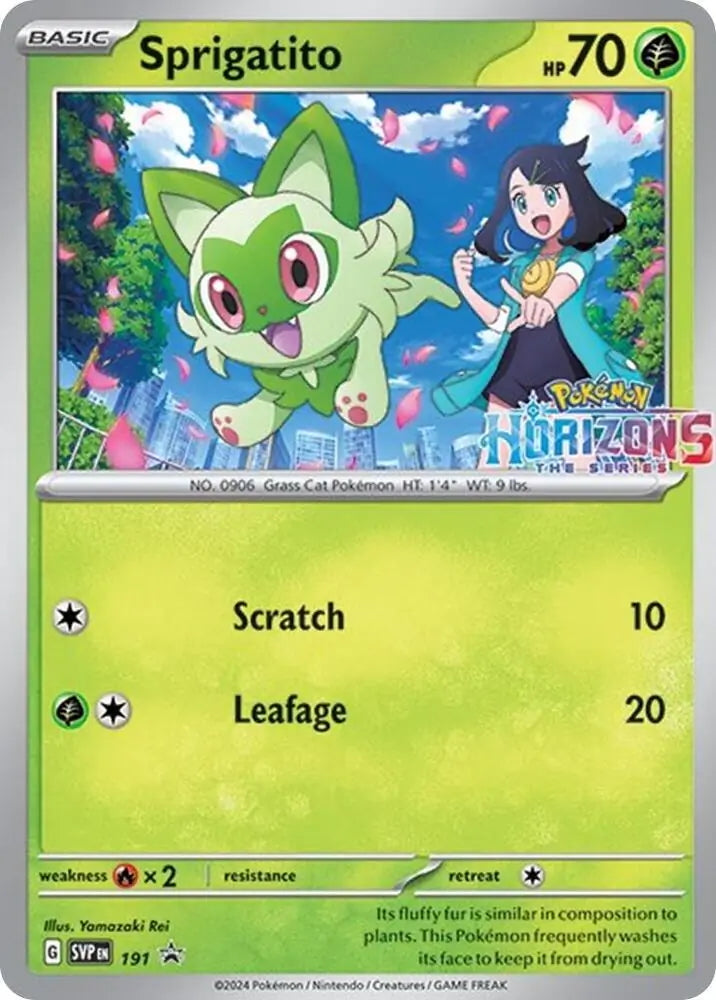 Scarlet & Violet Promo Sprigatito #191