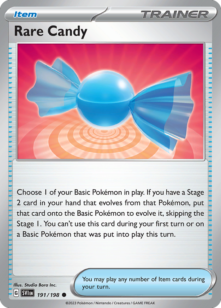 Scarlet & Violet Rare Candy #191/198
