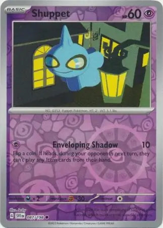 Scarlet & Violet Shuppet #87/198 reverse holo