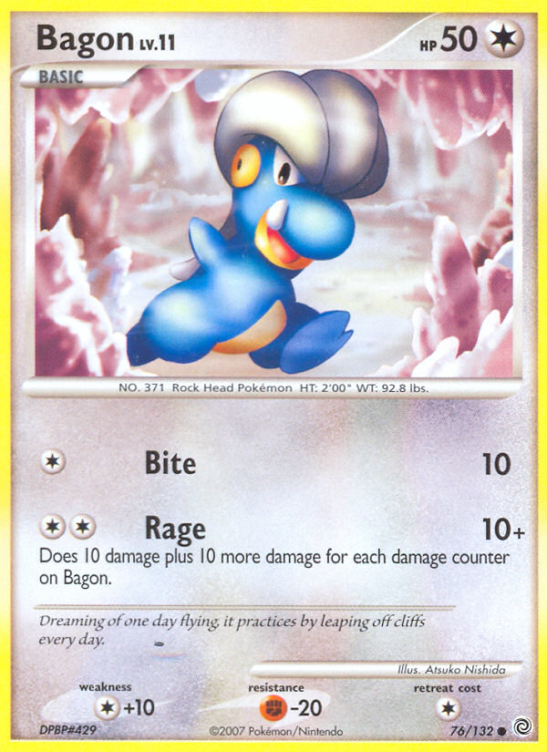 Secret Wonders Bagon #76/132