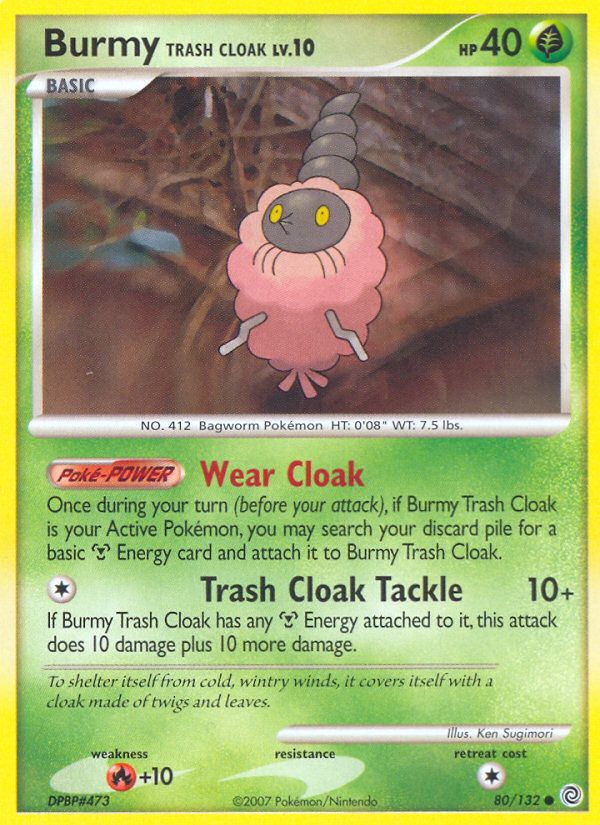 Secret Wonders Burmy Trash Cloak #80/132