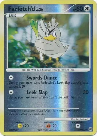 Secret Wonders Farfetch'd #49/132 reverse holo