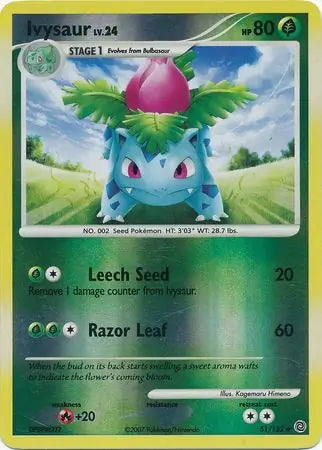 Secret Wonders Ivysaur #51/132 reverse holo