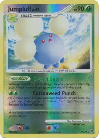 Secret Wonders Jumpluff #11/132 reverse holo