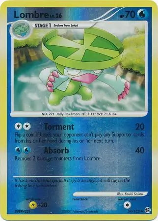 Secret Wonders Lombre #54/132 reverse holo