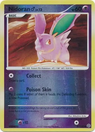 Secret Wonders Nidoran M #97/132 reverse holo