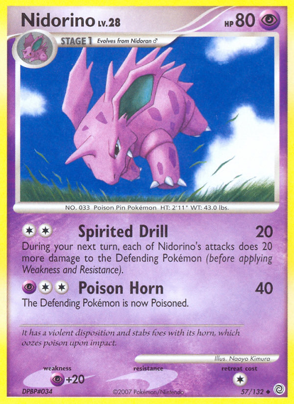 Secret Wonders Nidorino #57/132