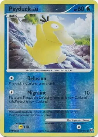 Secret Wonders Psyduck #100/132 reverse holo
