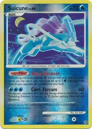 Secret Wonders Suicune #19/132 reverse holo