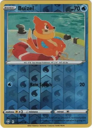 Shining Fates Buizel #22/72 reverse holo