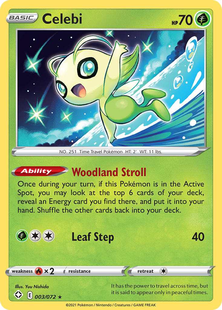 Shining Fates Celebi #3/72