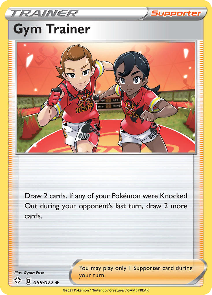 Shining Fates Gym Trainer #59/72