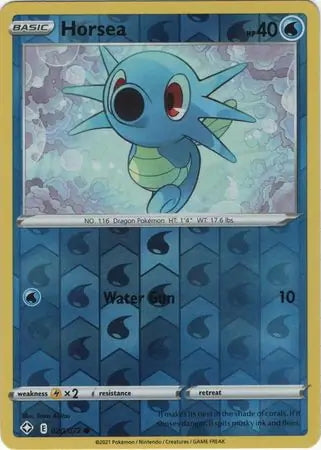 Shining Fates Horsea #20/72 reverse holo