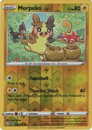 Shining Fates Morpeko #35/72 reverse holo