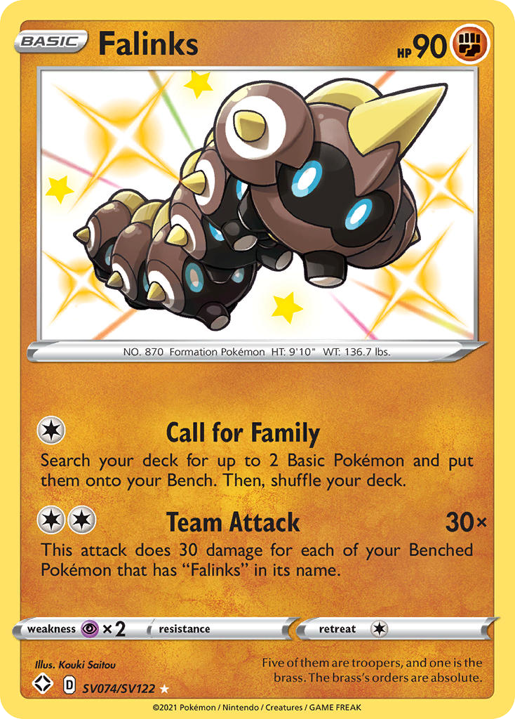 Shining Fates SV74/SV122 Falinks