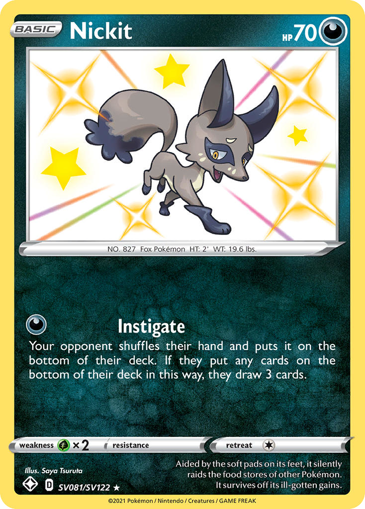 Shining Fates SV81/SV122 Nickit