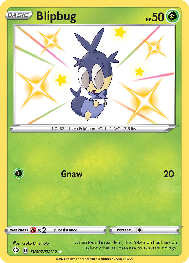 Shining Fates SV Blipbug SV7/SV122