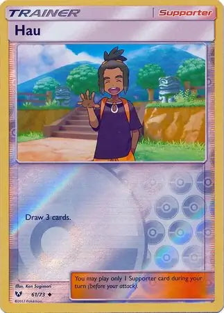Shining Legends Hau #61/73 reverse holo