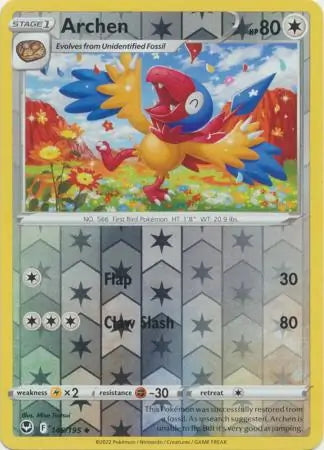 Silver Tempest Archen #146/195 reverse holo