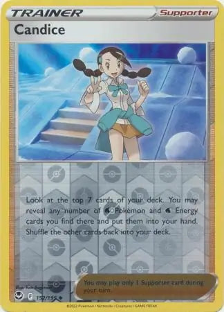 Silver Tempest Candice #152/195 reverse holo