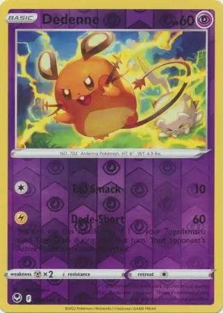 Silver Tempest Dedenne #85/195 reverse holo