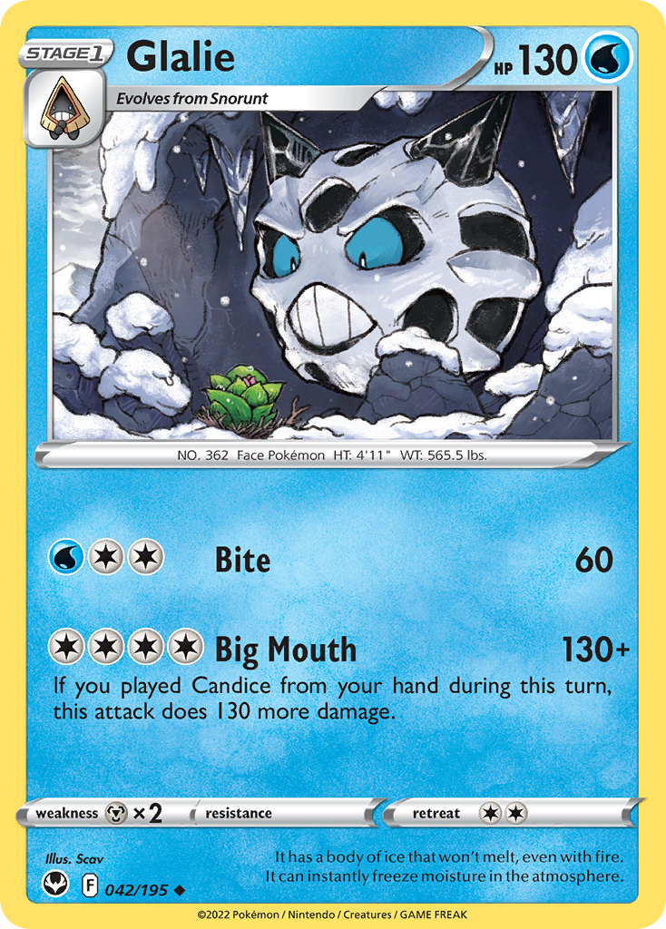 Silver Tempest Glalie #42/195