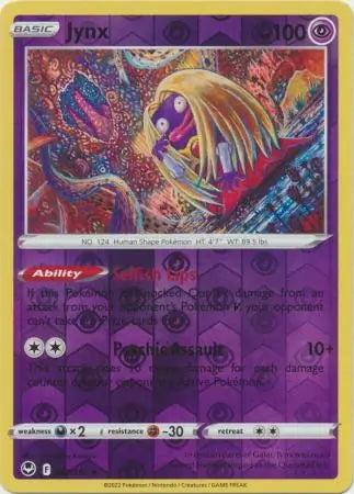 Silver Tempest Jynx #62/195 reverse holo