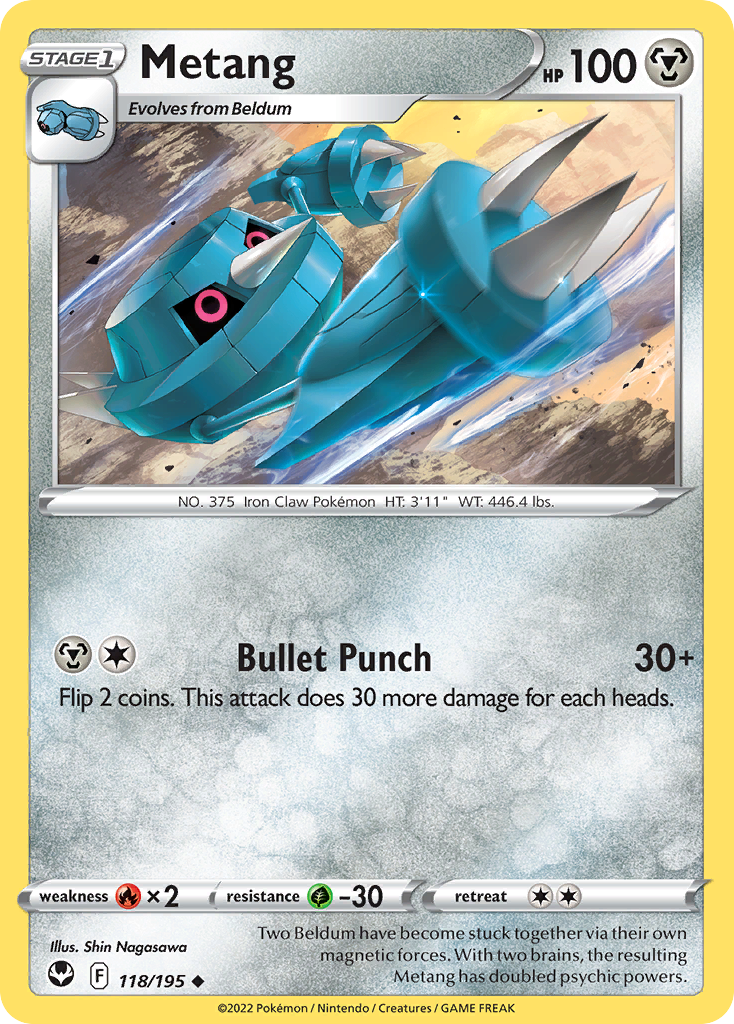 Silver Tempest Metang #118/195