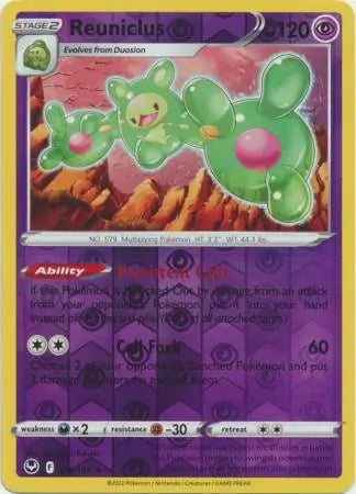 Silver Tempest Reuniclus #78/195 reverse holo