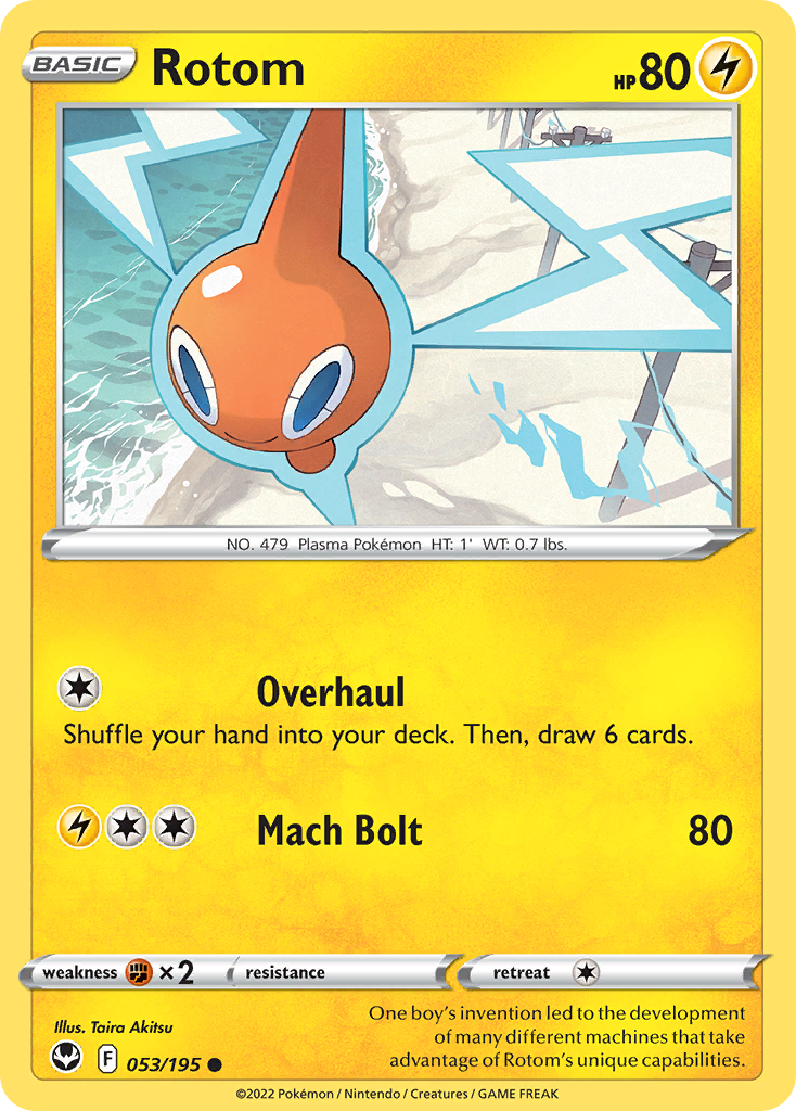Silver Tempest Rotom #53/195