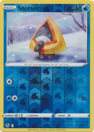 Silver Tempest Snorunt #41/195 reverse holo