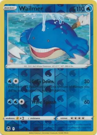 Silver Tempest Wailmer #37/195 reverse holo