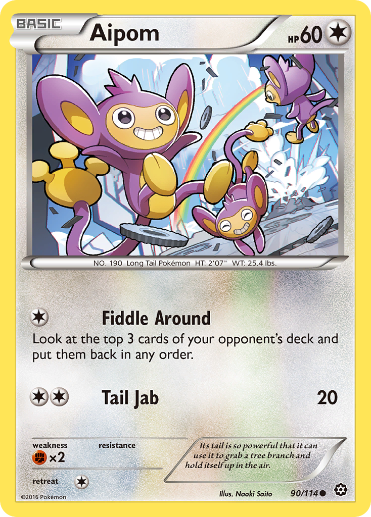 Steam Siege Aipom #90/114