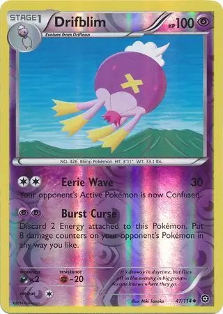 Steam Siege Drifblim #47/114 reverse holo
